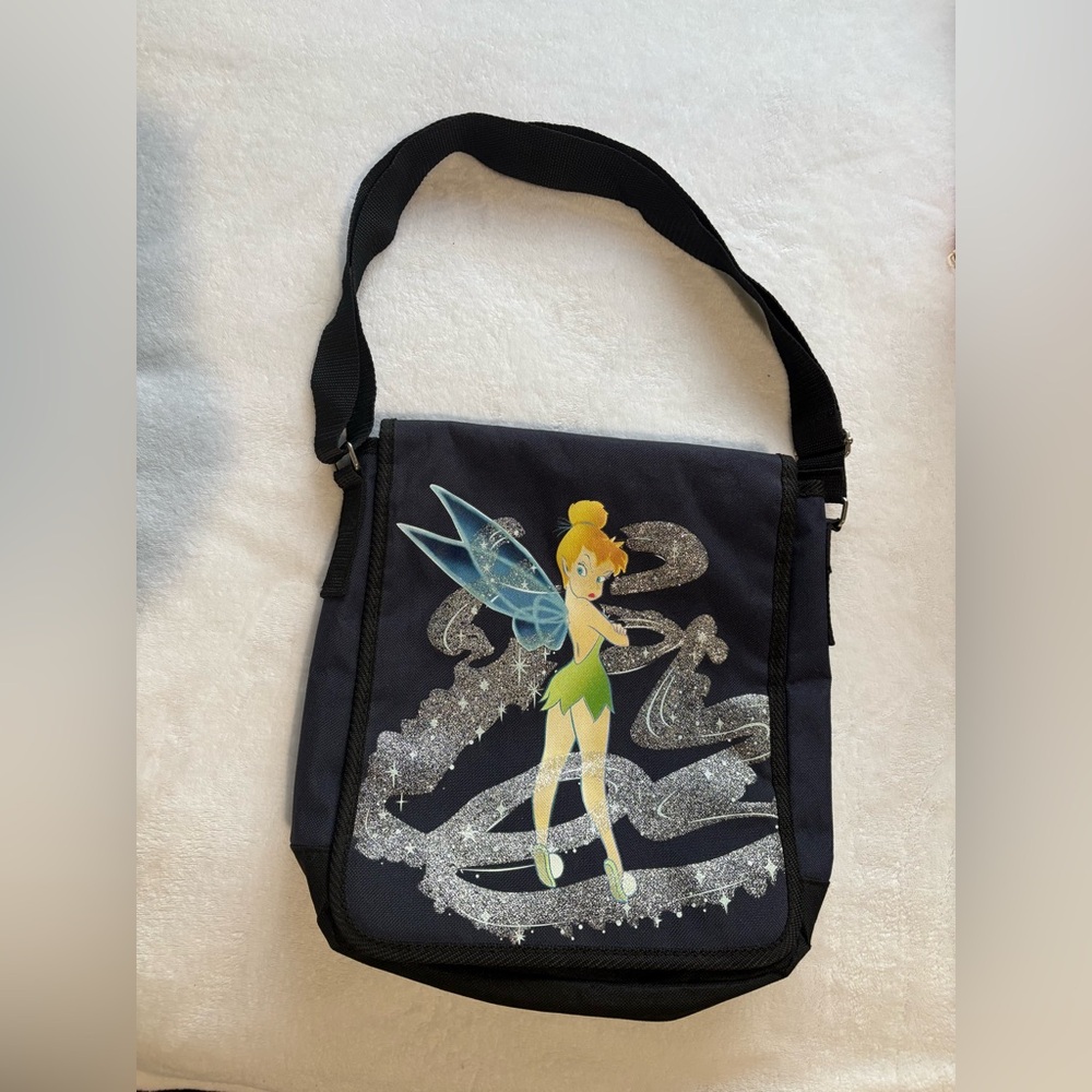 Tink Disney Blue Messenger Bag
